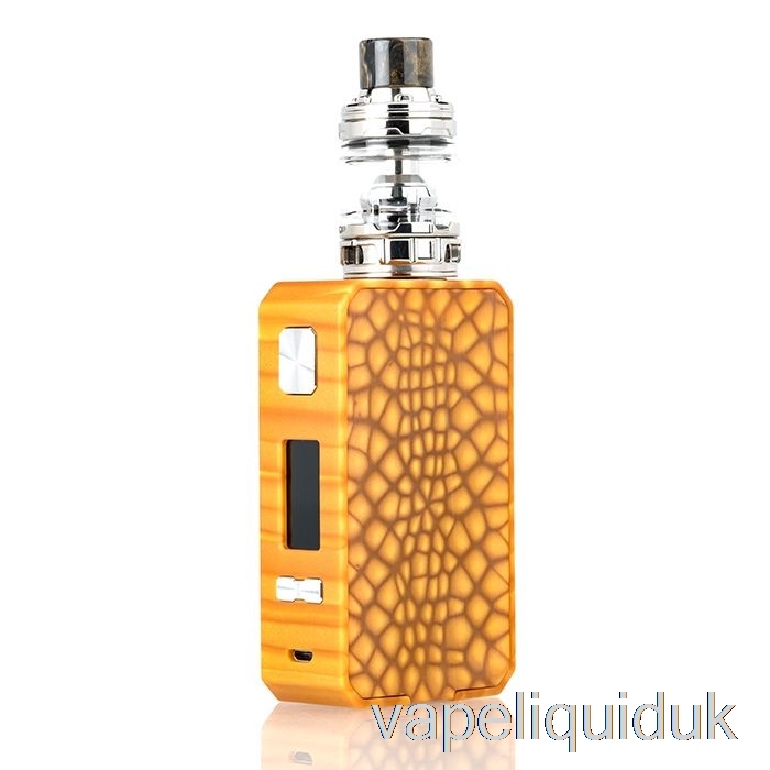 Eleaf Saurobox 220W & ELLO Duro Kit Amber Vape Juice
